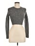 BCBG Paris Metallic Gray Turtleneck Sweater Size M - photo 1