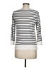 J.Crew Gray 3/4 Sleeve Top Size M - photo 2