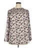BLOOMCHIC 100% Polyester Gray Long Sleeve Blouse Size 18 - photo 1