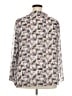 BLOOMCHIC 100% Polyester Gray Long Sleeve Blouse Size 18 - photo 2