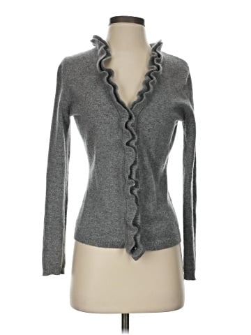 Garnet Hill Cashmere Cardigan (view 1)
