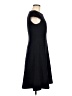 Anne Klein Solid Black Casual Dress Size 8 - photo 4