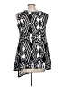 Neiman Marcus Graphic Black Casual Dress Size L - photo 2