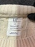 Gap Kids 100% Cotton Solid Ivory Pullover Sweater Size 18 - 20 - photo 3