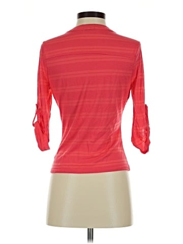 Papaya 3/4 Sleeve Blouse (view 2)