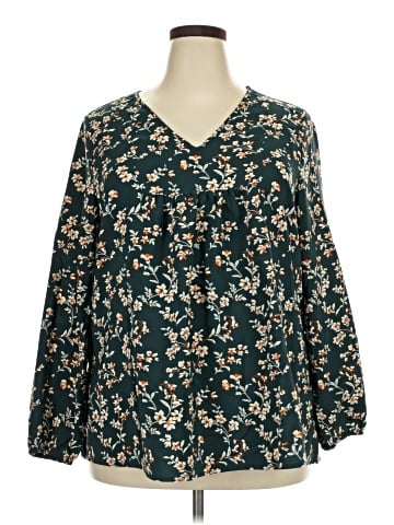 BLOOMCHIC Long Sleeve Blouse (view 1)