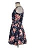 Derek Heart Floral Blue Casual Dress Size M - photo 5