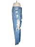 STUDIO BLUE Graphic Blue Jeans Size 29 waist - photo 4