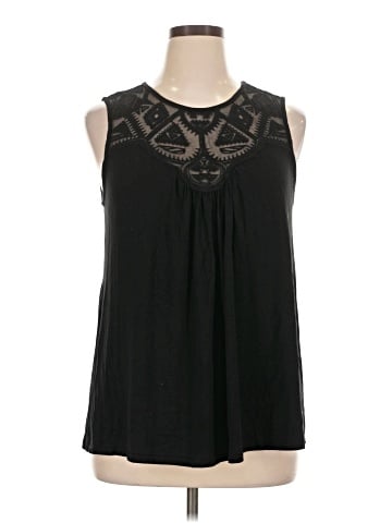 Green Envelope Sleeveless Blouse (view 1)