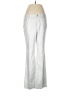 Insight Metallic Silver Casual Pants Size 6 - photo 1