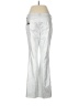 Insight Metallic Silver Casual Pants Size 6 - photo 2