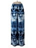 MICHAEL Michael Kors 100% Polyester Tie-dye Blue Casual Pants Size 2 - photo 1