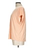 Lisette Orange Short Sleeve Blouse Size L - photo 5