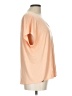 Lisette Orange Short Sleeve Blouse Size L - photo 4
