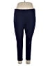 Crown & Ivy Solid Blue Active Pants Size 2X - photo 1