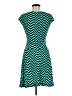En Focus Studio Chevron-herringbone Teal Casual Dress Size 6 - photo 2