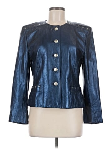 Escada by Margaretha Ley Leather Jacket (view 1)