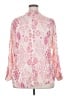 NY Collection Pink 3/4 Sleeve Blouse Size 2X - photo 2