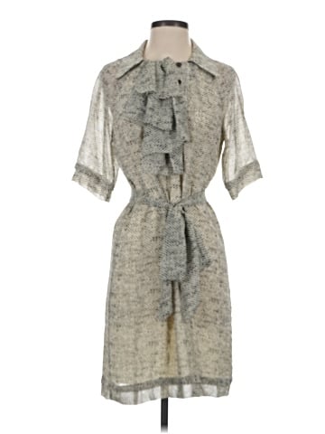 Chequer Short Sleeve Top (view 1)