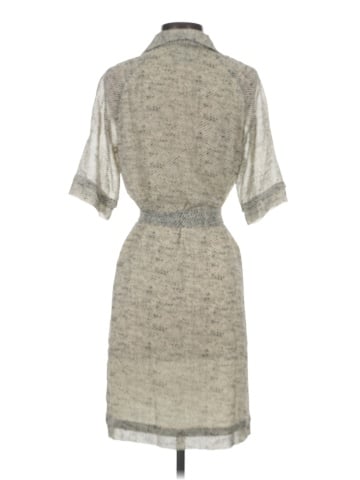 Chequer Short Sleeve Top (view 2)