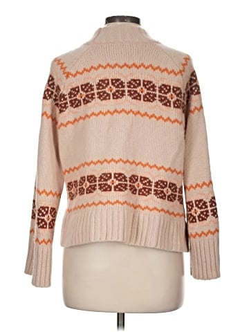 Madewell Overbrook Fair Isle Mockneck Sweater (view 2)