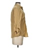 Cache Tan Long Sleeve Silk Top Size S - photo 4