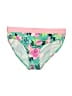 Lands' End Tropical Green Two Piece Swimsuit Size 12 - photo 1