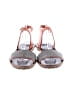 Brunello Cucinelli 100% Leather Color Block Gray Sandals Size EU 39 1/2 - photo 2