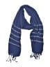 Peruvian Connection 100% Cotton Blue Scarf One size - photo 1