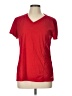 Bcg 100% Polyester Red Short Sleeve Top Size L - photo 1