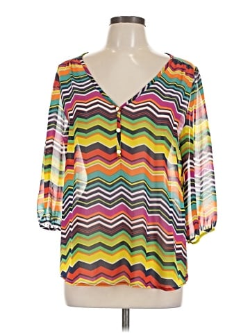 Yahada 3/4 Sleeve Blouse (view 1)