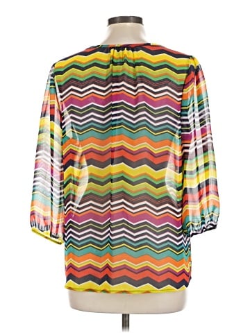 Yahada 3/4 Sleeve Blouse (view 2)