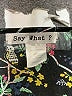 Say What? 100% Polyester Black Kimono Size L - photo 7