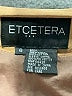 Etcetera 100% Polyester Tan Jacket Size 6 - photo 6