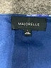 Majorelle 100% Polyester Blue 3/4 Sleeve Blouse Size S - photo 7