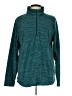 St. John's Bay 100% Polyester Teal Track Jacket Size L (tall) - photo 1
