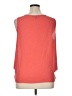 Atmosphere 100% Polyester Orange Sleeveless Blouse Size 14 - photo 2