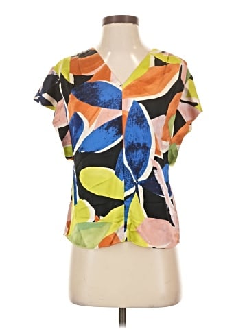 Nic + Zoe Short Sleeve Blouse (view 1)