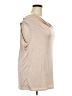 Cyrus Tan Sleeveless Blouse Size 2X - photo 4