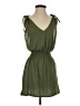 Becca Solid Green Casual Dress Size S - photo 1