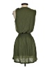 Becca Solid Green Casual Dress Size S - photo 2