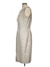 David Meister Chevron-herringbone Gray Casual Dress Size 12 - photo 5