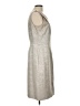 David Meister Chevron-herringbone Gray Casual Dress Size 12 - photo 4