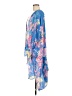 Trouve 100% Viscose Blue Kimono One size - photo 5