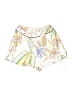 Do & Be 100% Polyester Tropical Ivory Shorts Size M - photo 1