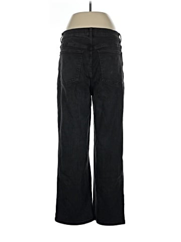 Madewell The Tall Perfect Vintage Wide-Leg Jean in Black Rinse Wash (view 2)