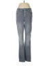 CAbi Chevron-herringbone Gray Jeans Size 6 - photo 1