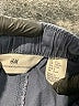 H&M 100% Cotton Solid Blue Track Pants Size 6 - photo 3