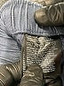H&M 100% Cotton Solid Blue Track Pants Size 6 - photo 4