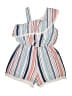 Truly Me Stripes Blue Ivory Romper Size 14 - photo 2